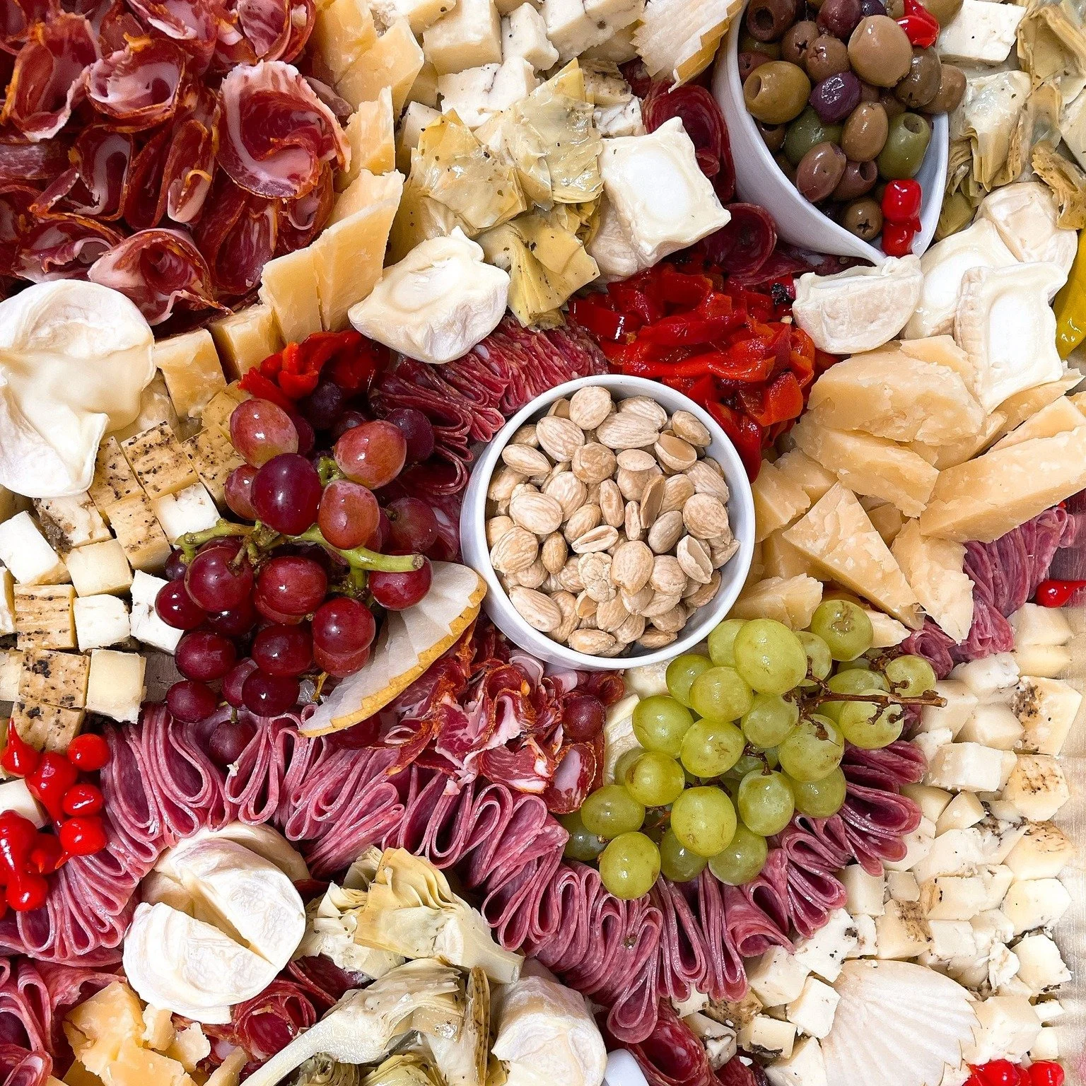 Charcuterie Class!! We are hosting our very first board building class at the bakery.
Join us for a night of snacking, socializing and learning how to create a delicious assortment of meats and cheeses. Tickets include a drink, 1 hour of learning and