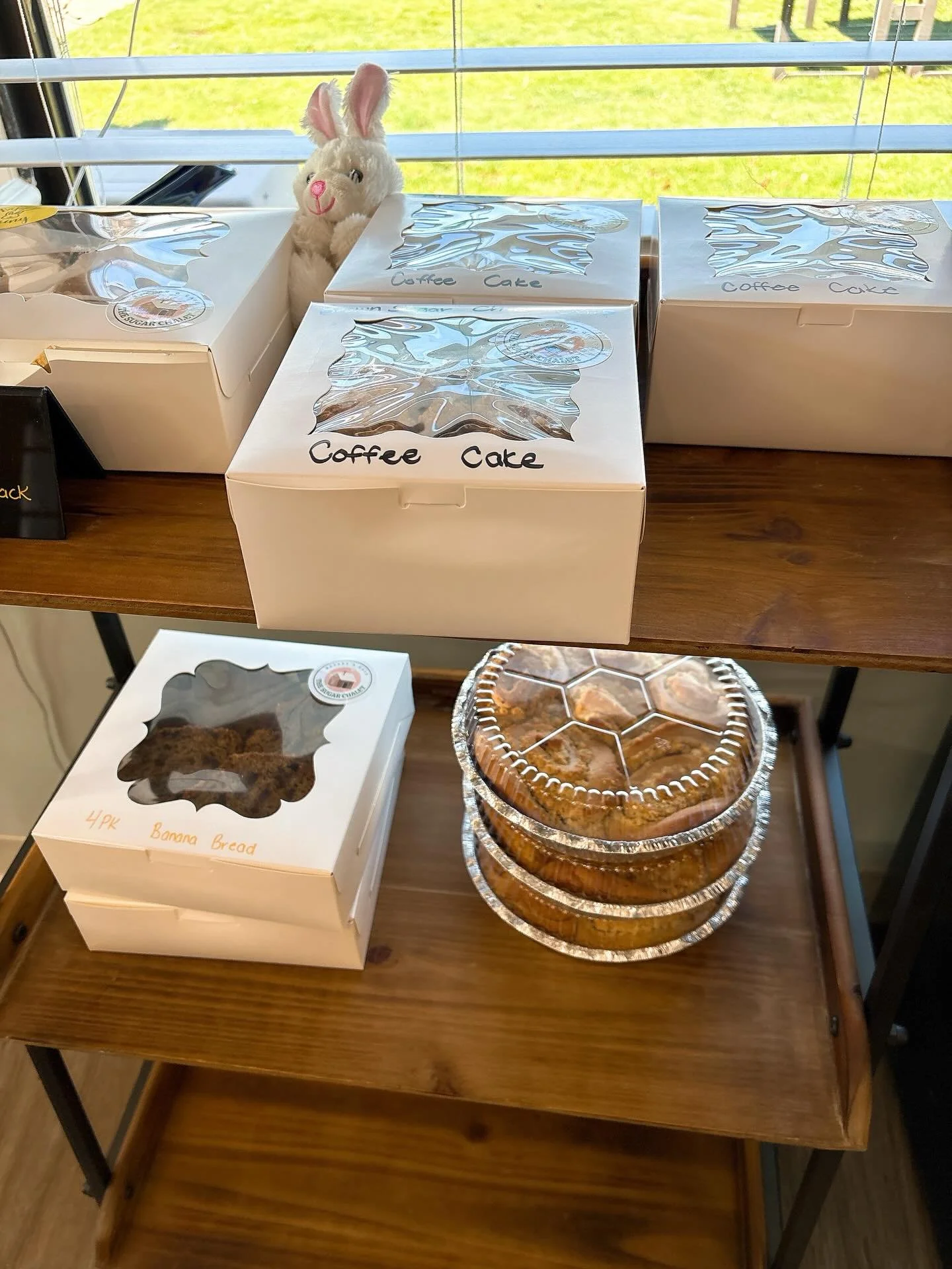 Happy Easter Weekend!!! We have stocked up on goodies for everyone! We have cookies, brownies, pb chip cheesecake and so much more. Come in today-3:30. And Sunday(8am-12pm)