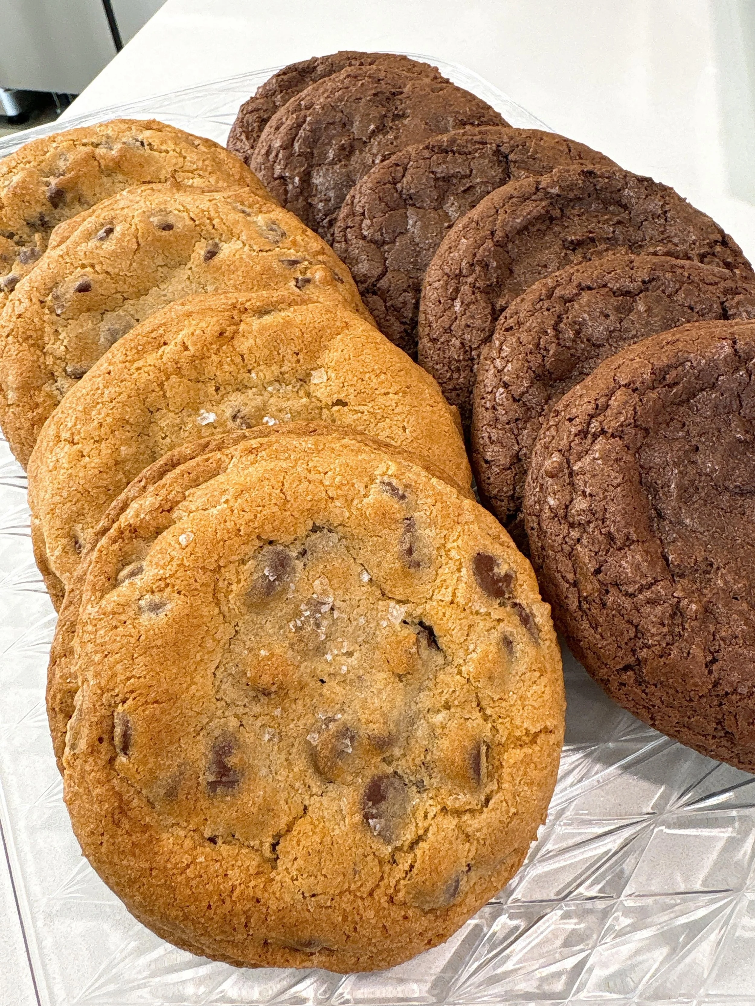 The JUMBO cookies are back!! We have chocolate chip and brownie😋we also have cupcakes, brownies and cinnamon rolls. Open till 3:30. And open tomorrow Sunday May 24th #thesugarchalet #wilbraham #westernmass