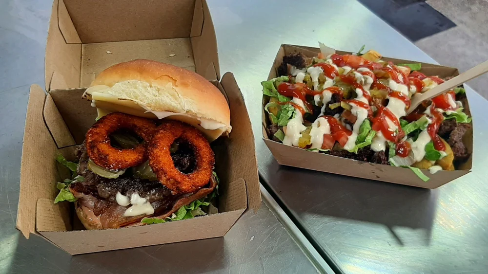 Food truck hire for weddings and events Korky's Catering