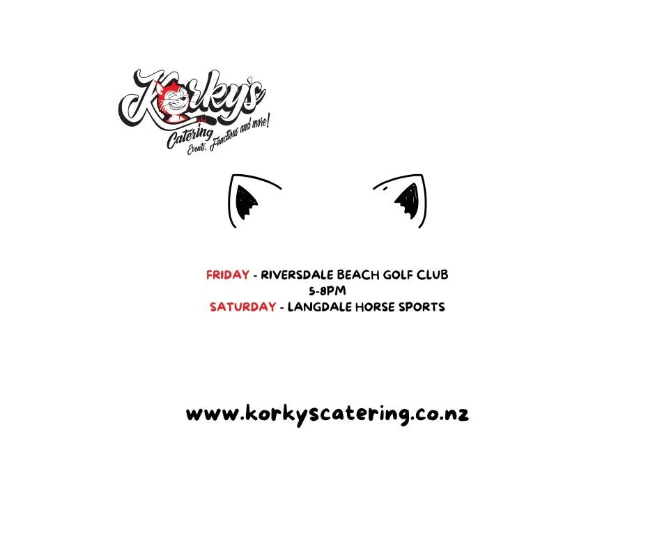 Here's this week's schedule:

Friday we are open from the Riversdale Beach Golf Club kitchen from 5-8pm.

Saturday both the food truck and the real fruit ice cream trailer will be at Langdale Horse Sports. 

 #riversdalebeachgolf #riversdalebeachgolf