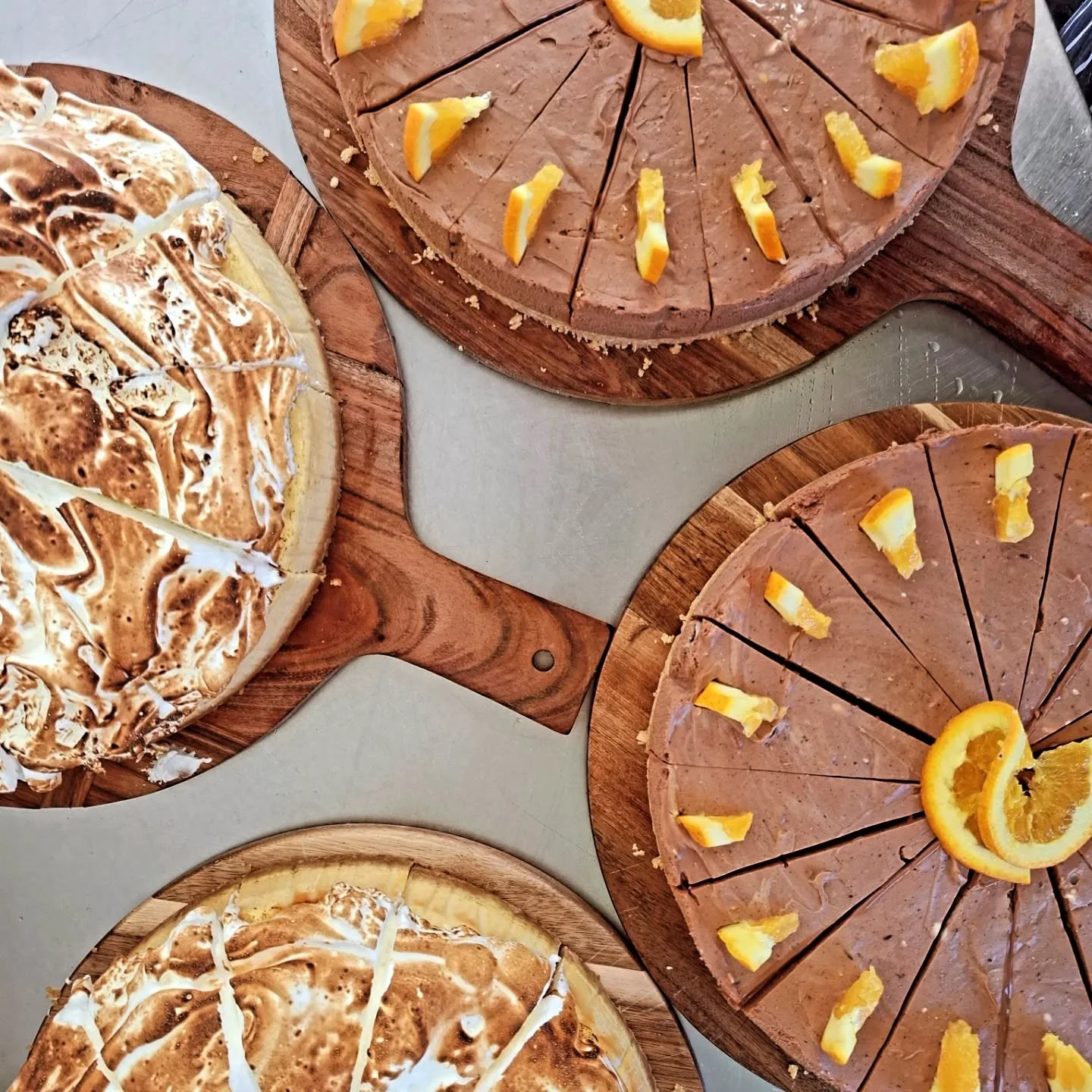 What would you choose?

Baked Lemon Meringue 

Or

Chocolate orange?

Tell us in the comments?

#korkyscatering #bakedlemonmeringuecheesecake #chocolateorangecheesecake #wairarapafood #cateringwairarapa