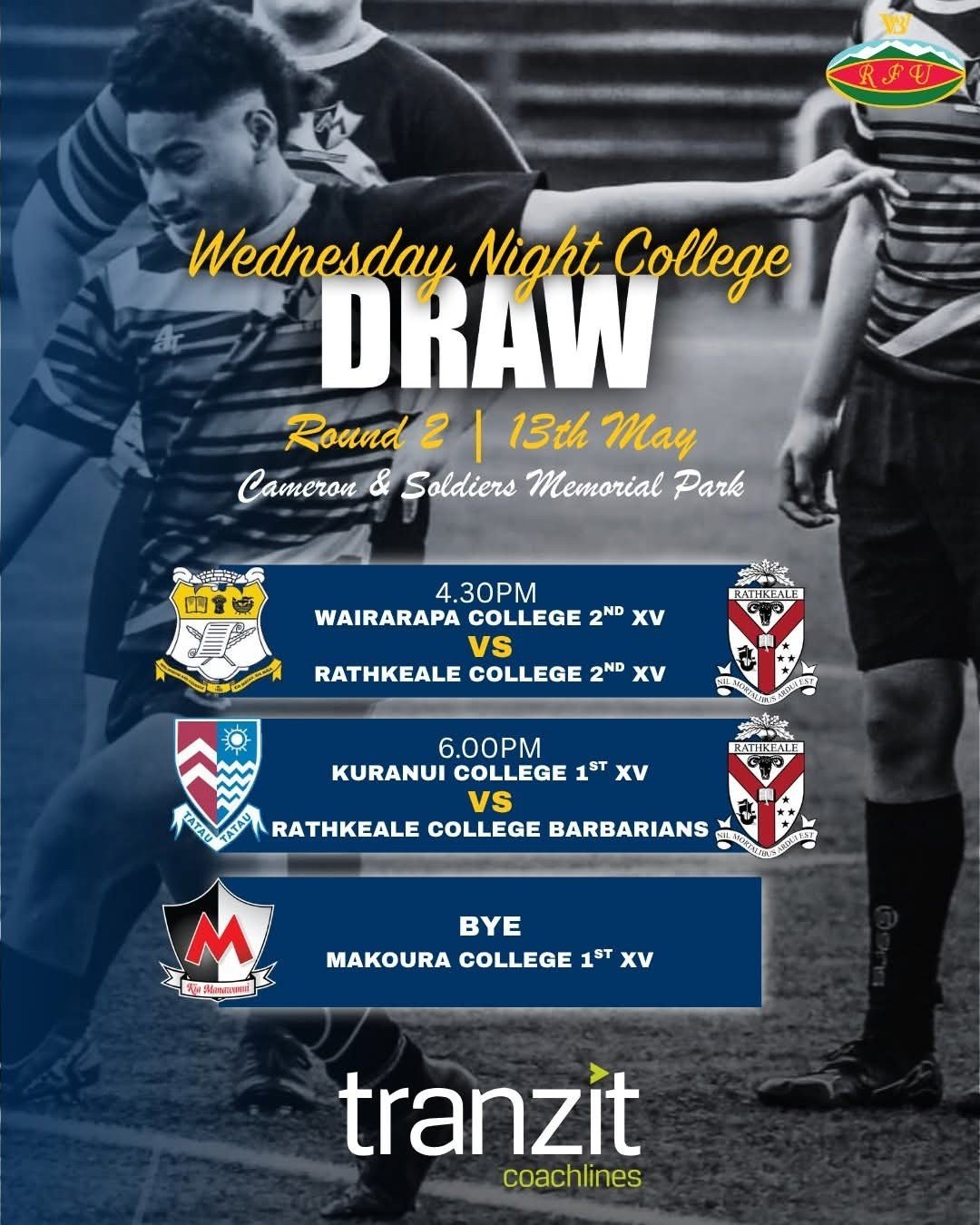 Today, find the food truck at Trust House Memorial Park between 4-7pm for  College Rugby.

 #wairarapanz #foodtrucklife #foodtruck #korkyscatering #foodtruckfood