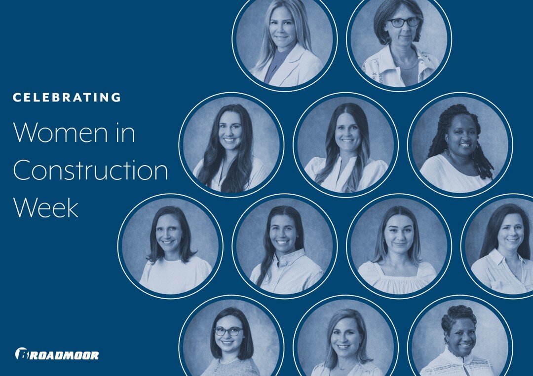 It&rsquo;s National Women in Construction Week, and we are proud to celebrate the 16 incredible women that make Broadmoor so special. From Preconstruction and Marketing to Field Operations and Business Administration, our female employees actively ch