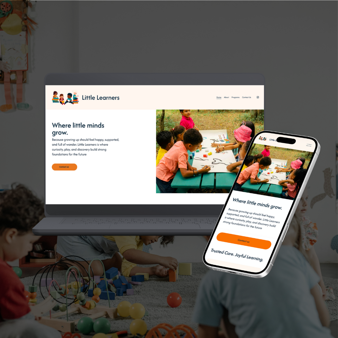 Little Learners - website build