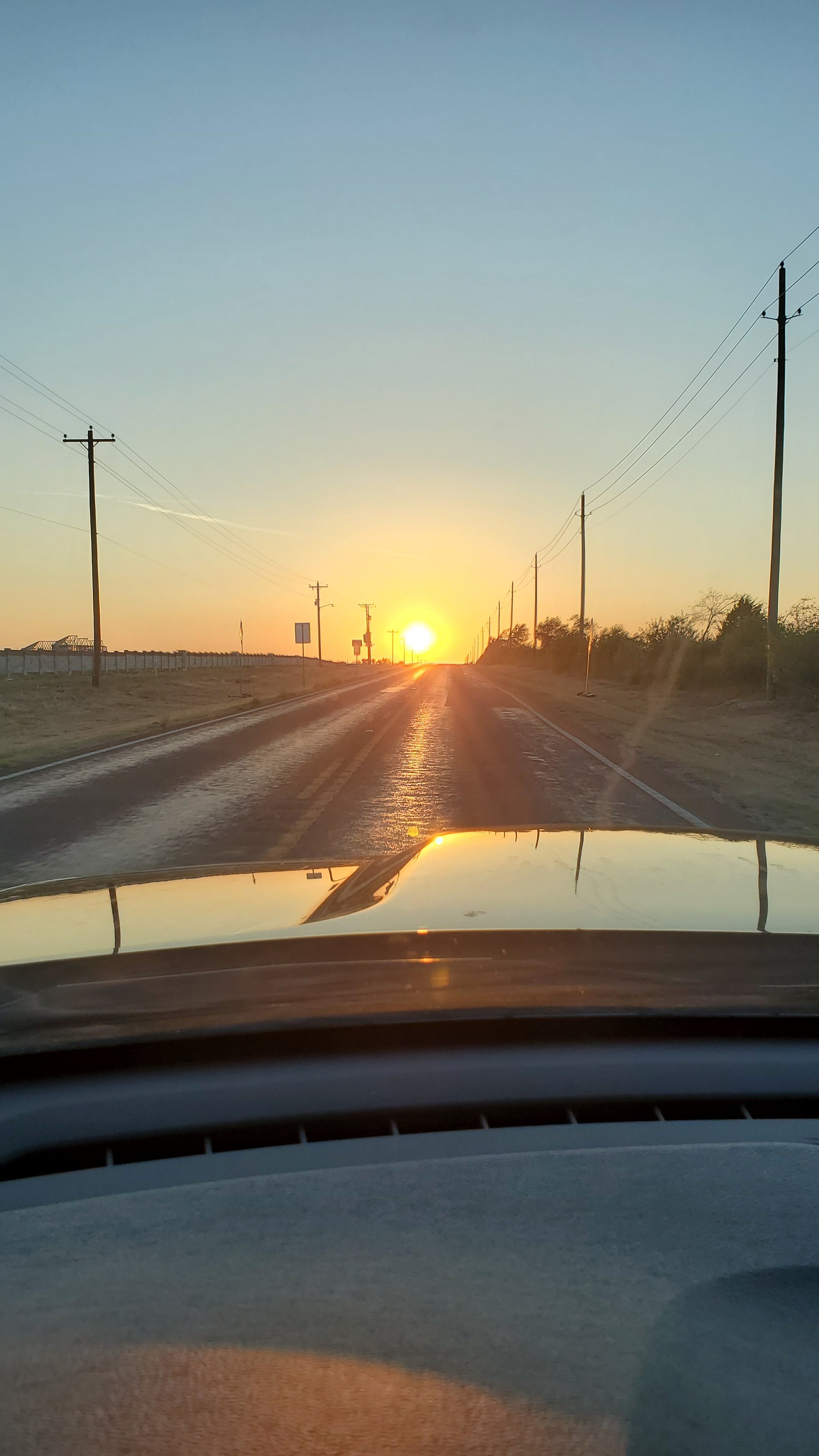 Sunset in Fort Worth TX