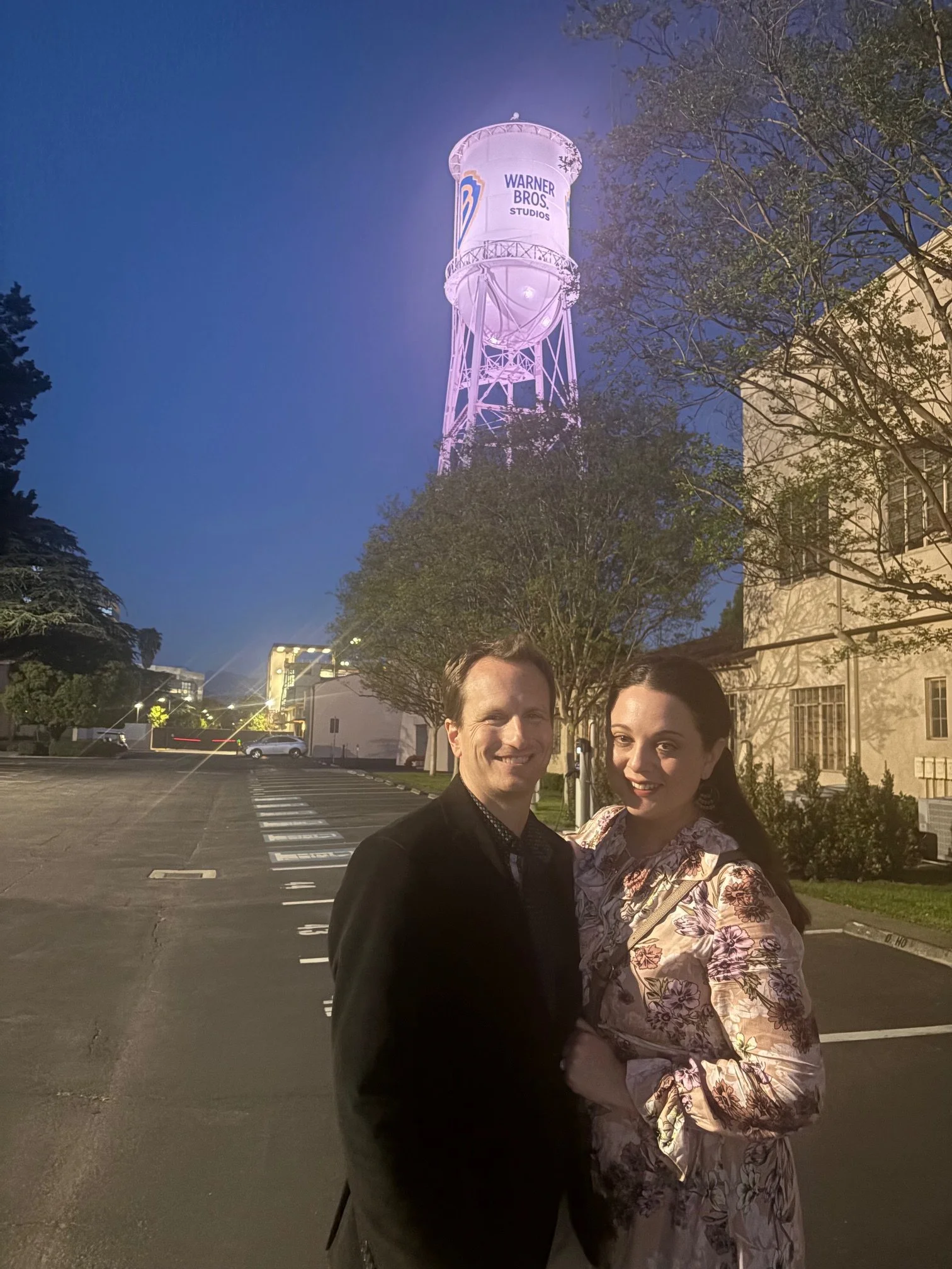 My amazing wife showed up to support me, of course. 