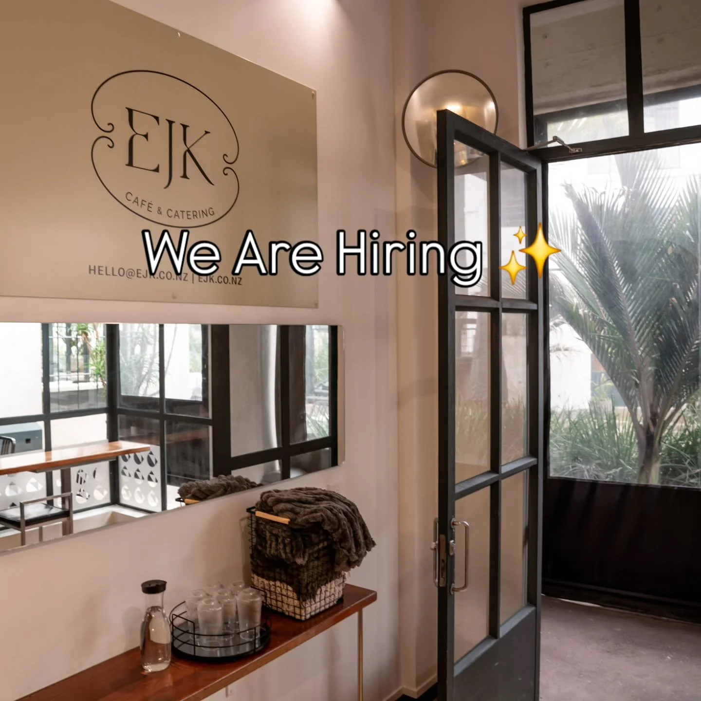 We are looking for a friendly caf&eacute; helper ☕️

Casual daytime shifts helping with:
- serving customers
- heating food &amp; running plates
- tidying &amp; general front of house tasks

No weekends, small supportive team. 

Pop in or DM for a ch