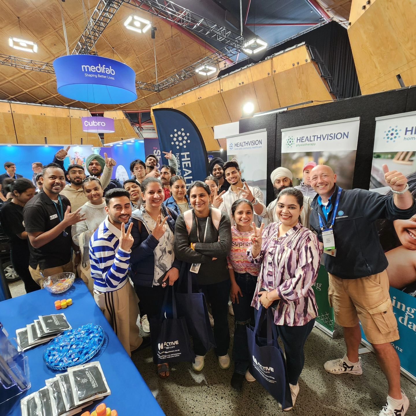 Come meet the Healthvision team at the ATSNZ Disability Expo happening today, Wednesday 6 &amp; tomorrow, Thursday, 7 November at Due Drop Events Centre in Auckland! 💙
.
.
.
.
#atsnzexpo #healthvisionnz #homeandcommunityhealth #homeandcommunityhealt