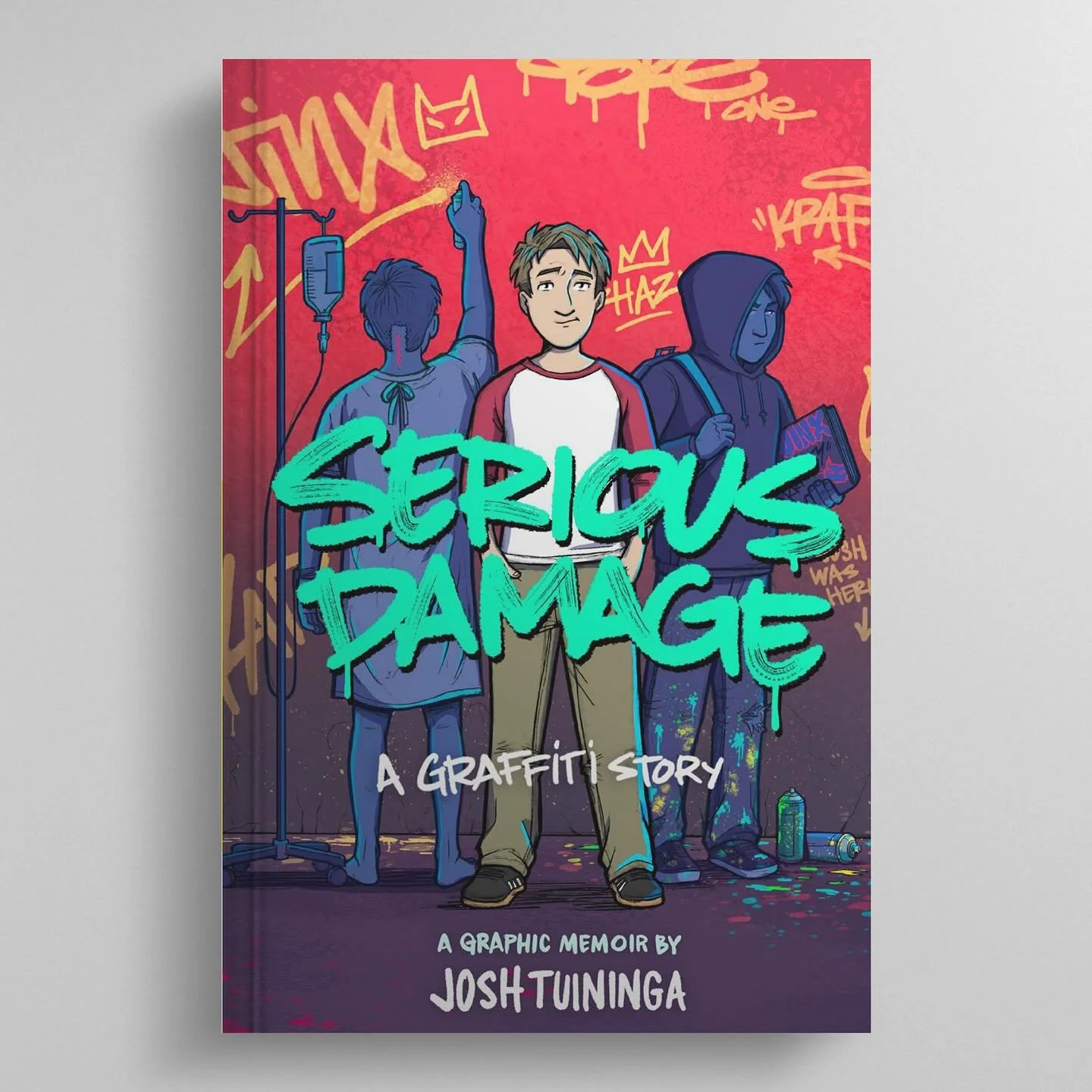COVER REVEAL!
Introducing the cover for my upcoming YA graphic novel with @abramscomicarts coming February 2027. Let me know what you think!

#YAGraphicNovel #YAComics #GraphicNovel #ComicArt #CoverReveal #YALit
