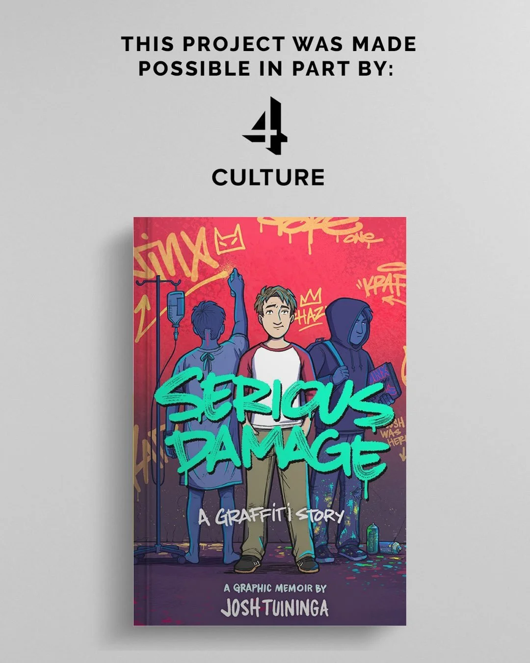 Excited to share that &lsquo;Serious Damage&rsquo; has received the 4Culture Heritage and Arts Projects grants!

I&rsquo;ve been fortunate to receive 4Culture support before, and I&rsquo;m continually impressed by how much they do to support artists 