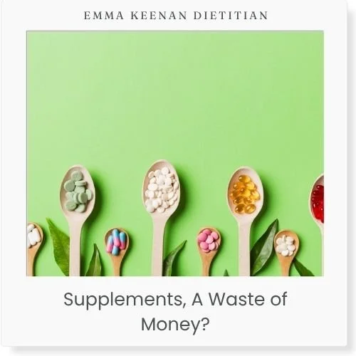 Supplements, a waste of money?