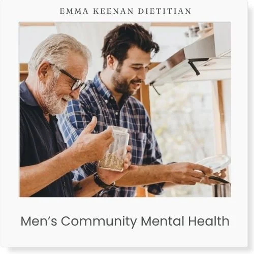 Men’s Community Mental Health,  Nutrition &amp; Social Connection Program
