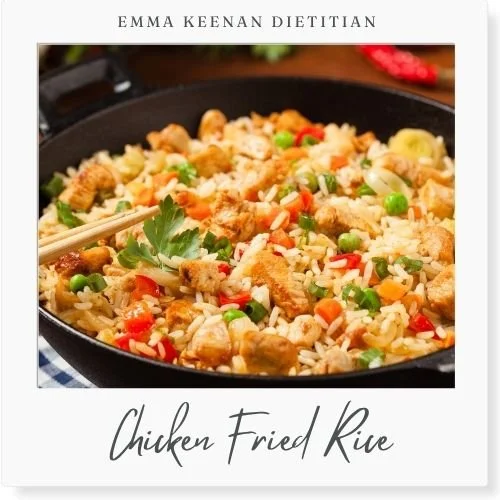 Chicken fried rice dietitian receipe