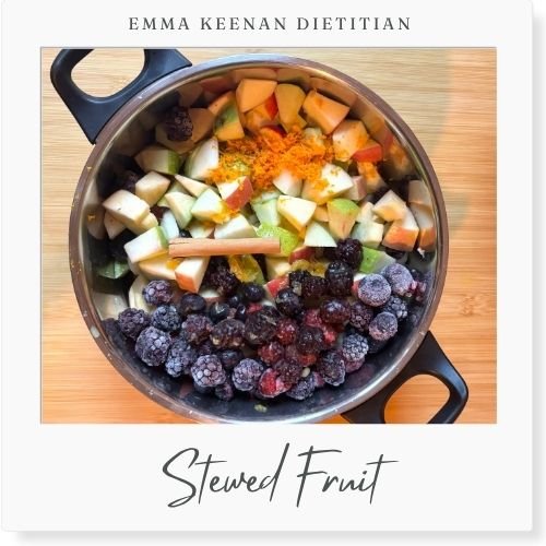 Easy Stewed Fruit Recipe (Healthy, Soothing &amp; Delicious)