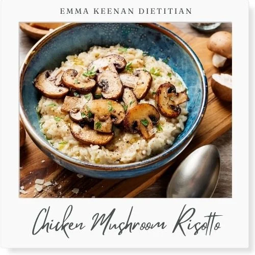 Chicken Mushroom Risotto Yum!