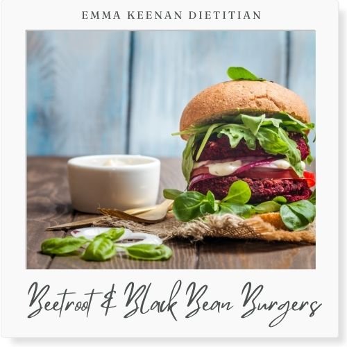 Beetroot &amp; Black Bean Burgers