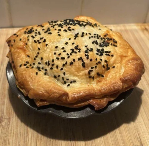 Dietitian comfort food individual beef pie
