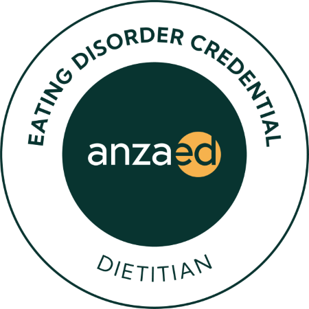 ANZAED Eating Disorder Credentialling Badge