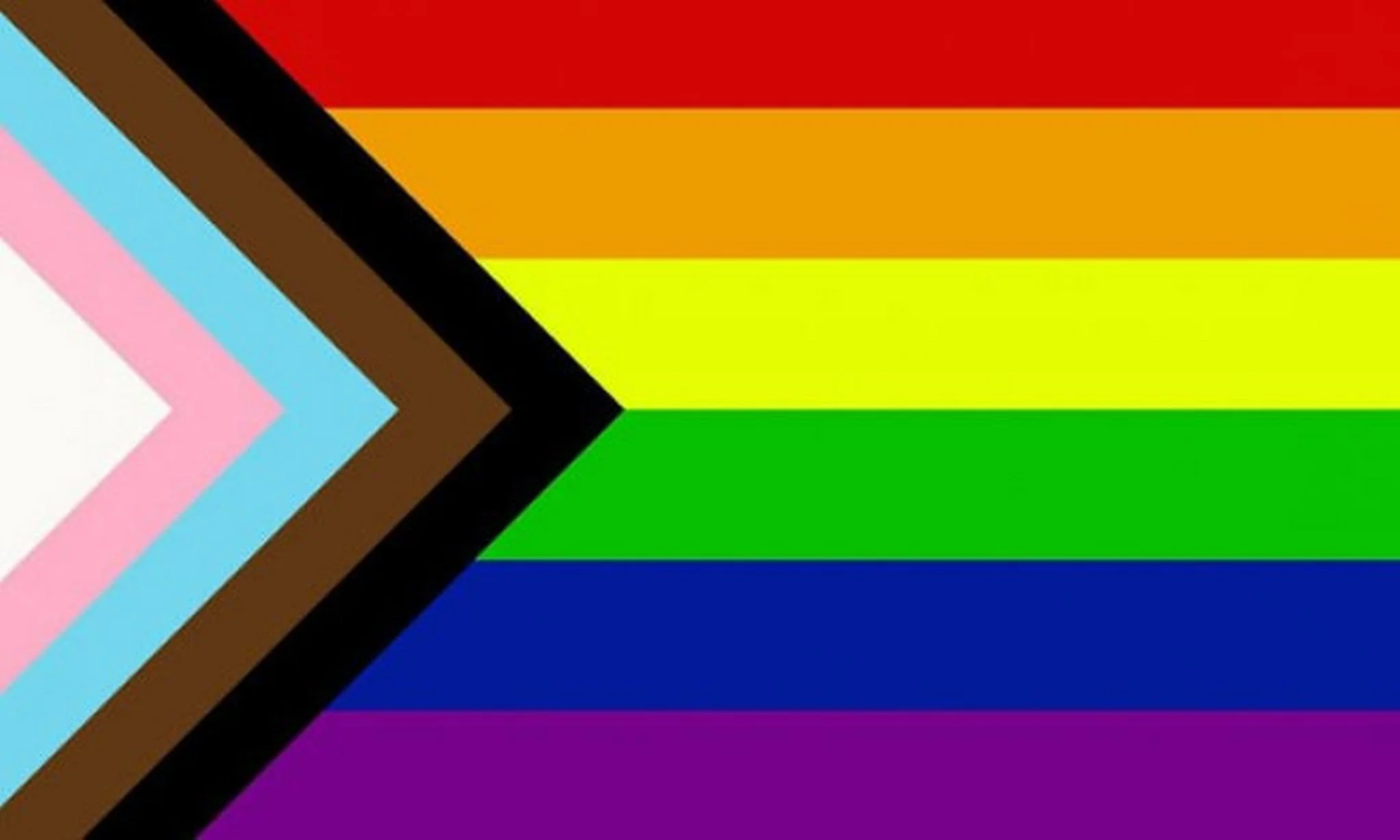 Progress pride flag