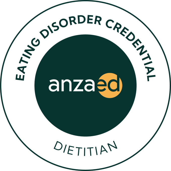 ANZAED Eating Disorder Credential Badge Dietitian