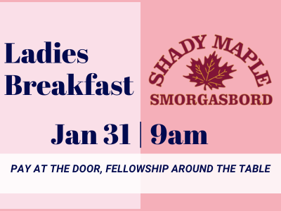 Ladies Breakfast at Shady Maple
