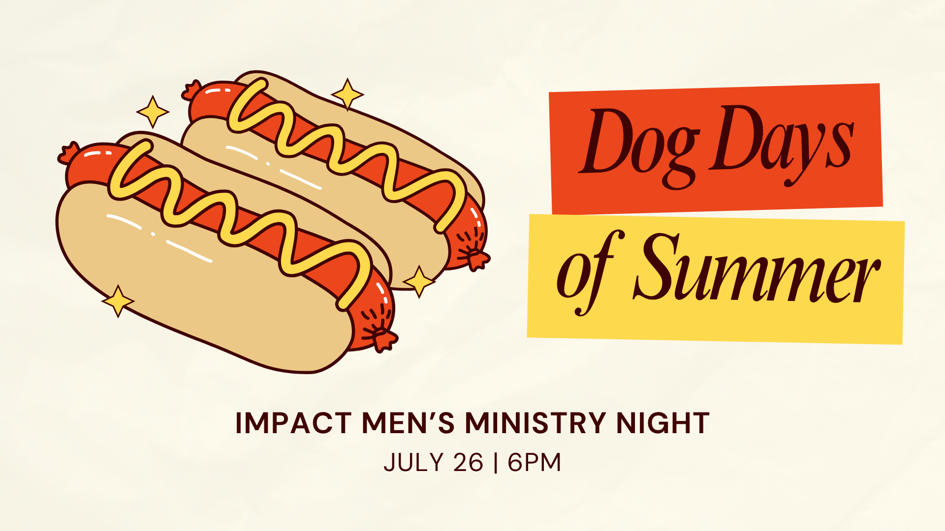 Men's Ministry Night