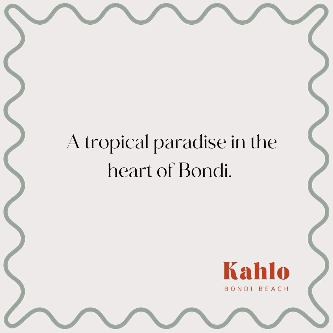 Kahlo Bondi is the ultimate luxury escape for the modern traveller.