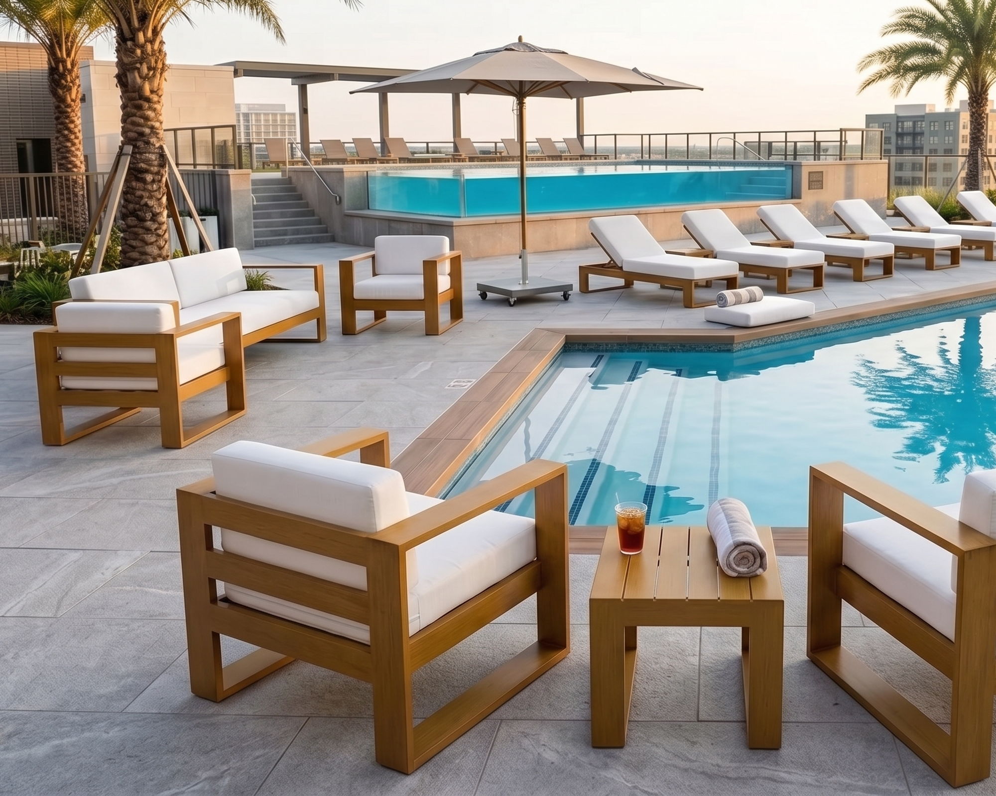 Hampton Patio Collection Faux Teak white cushions.png