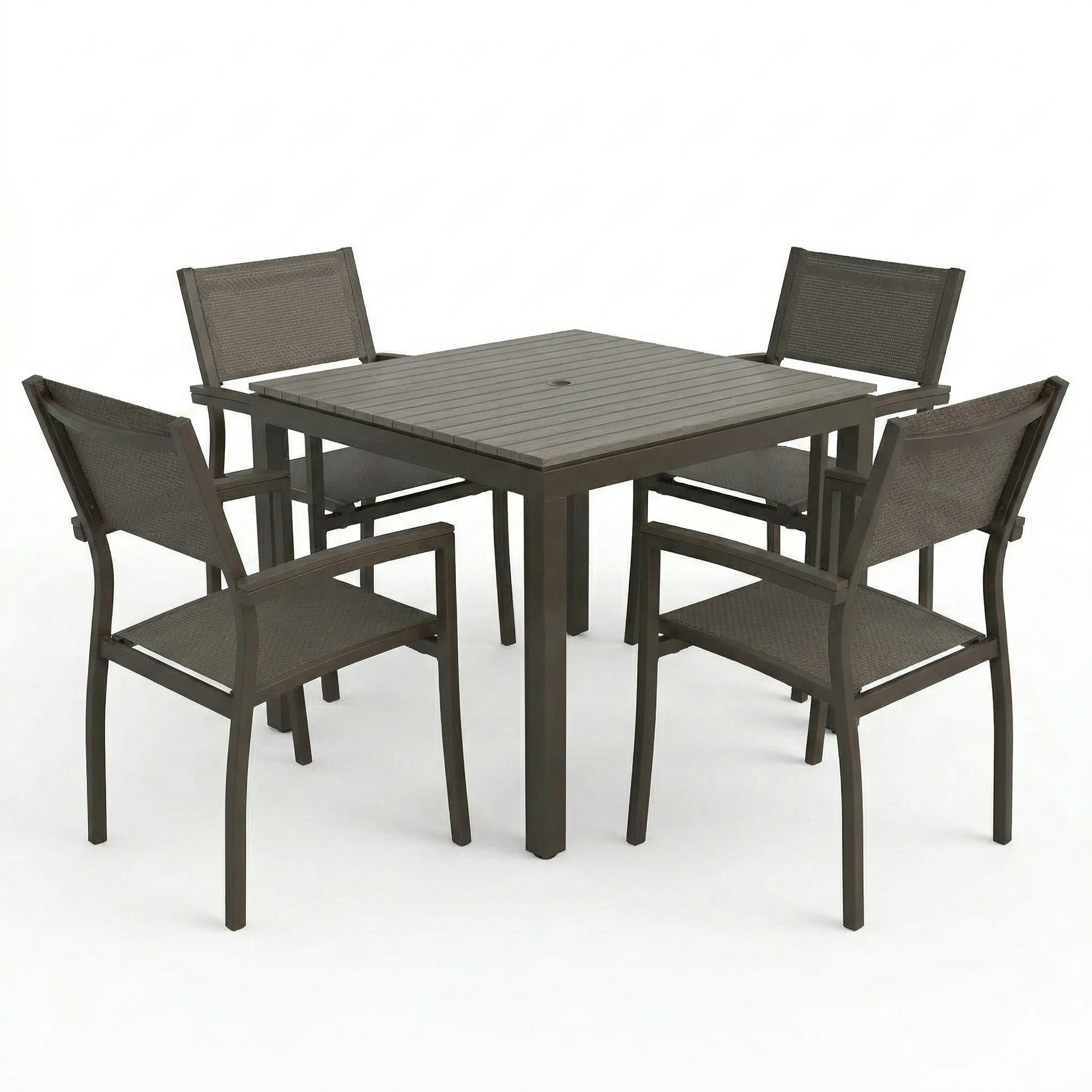 Patio Heaven Riviera Square Dining table Grey Unbanded.png