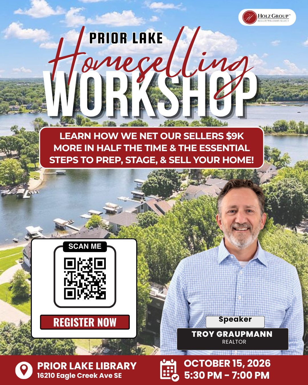 Prior Lake Home Selling, Staging &amp; Prep Workshop