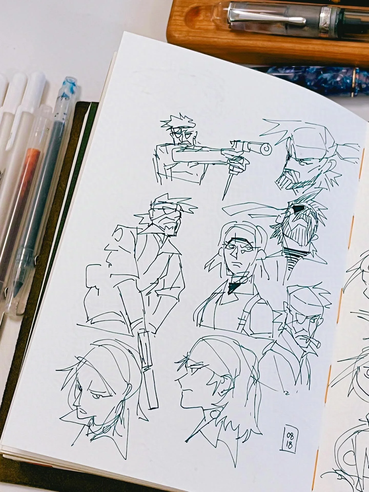 Trying to remember the basics.
#sketchbook #snakeeater #metalgearsolid