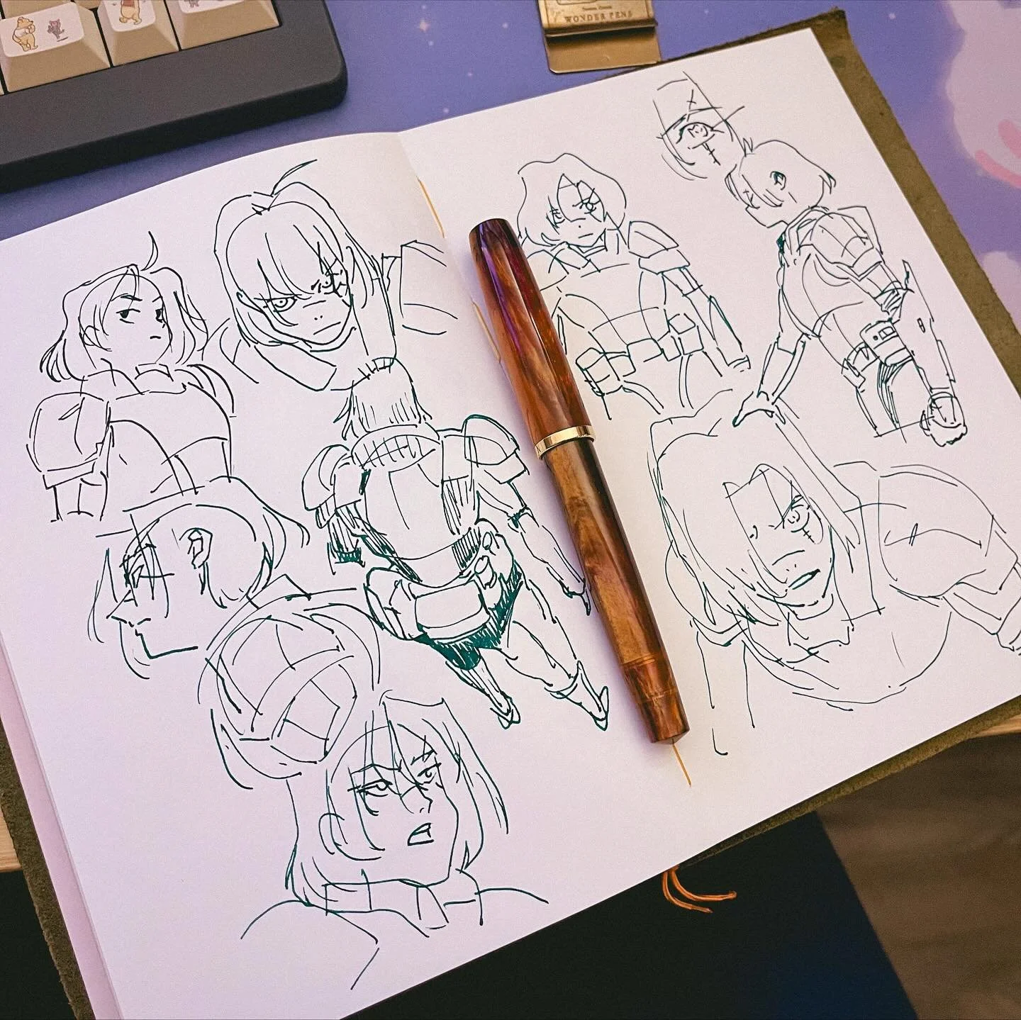 Happy Fountain Pen and N7 Day. 

Feeling very rusty.

#fountainpenart #masseffect #n7day