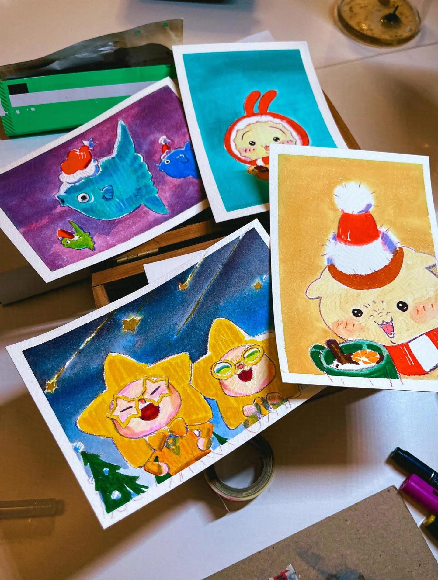 Christmas gifts for friends!! 🎄