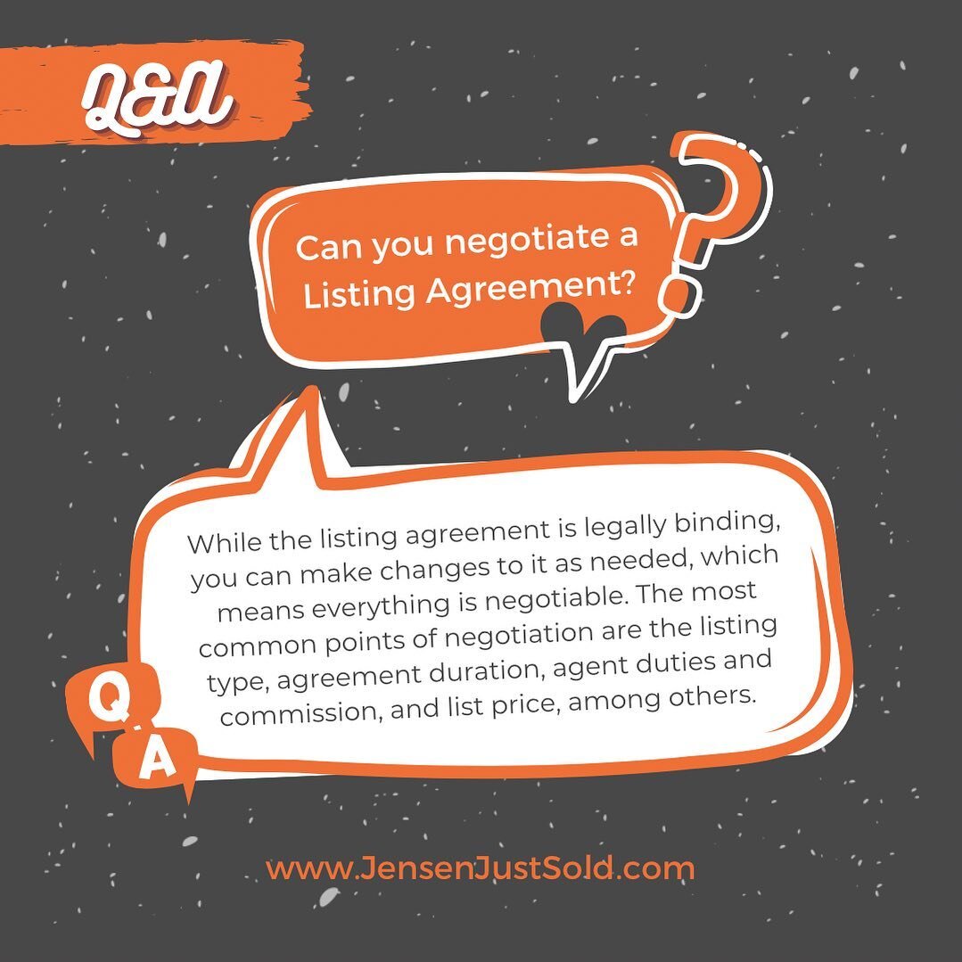PRO Tip: Take the time to review the listing agreement to ensure that all provisions of the contract are correct and include things you and your agent agreed on earlier. Also, make sure that you understand all your agent's obligations to you, as well