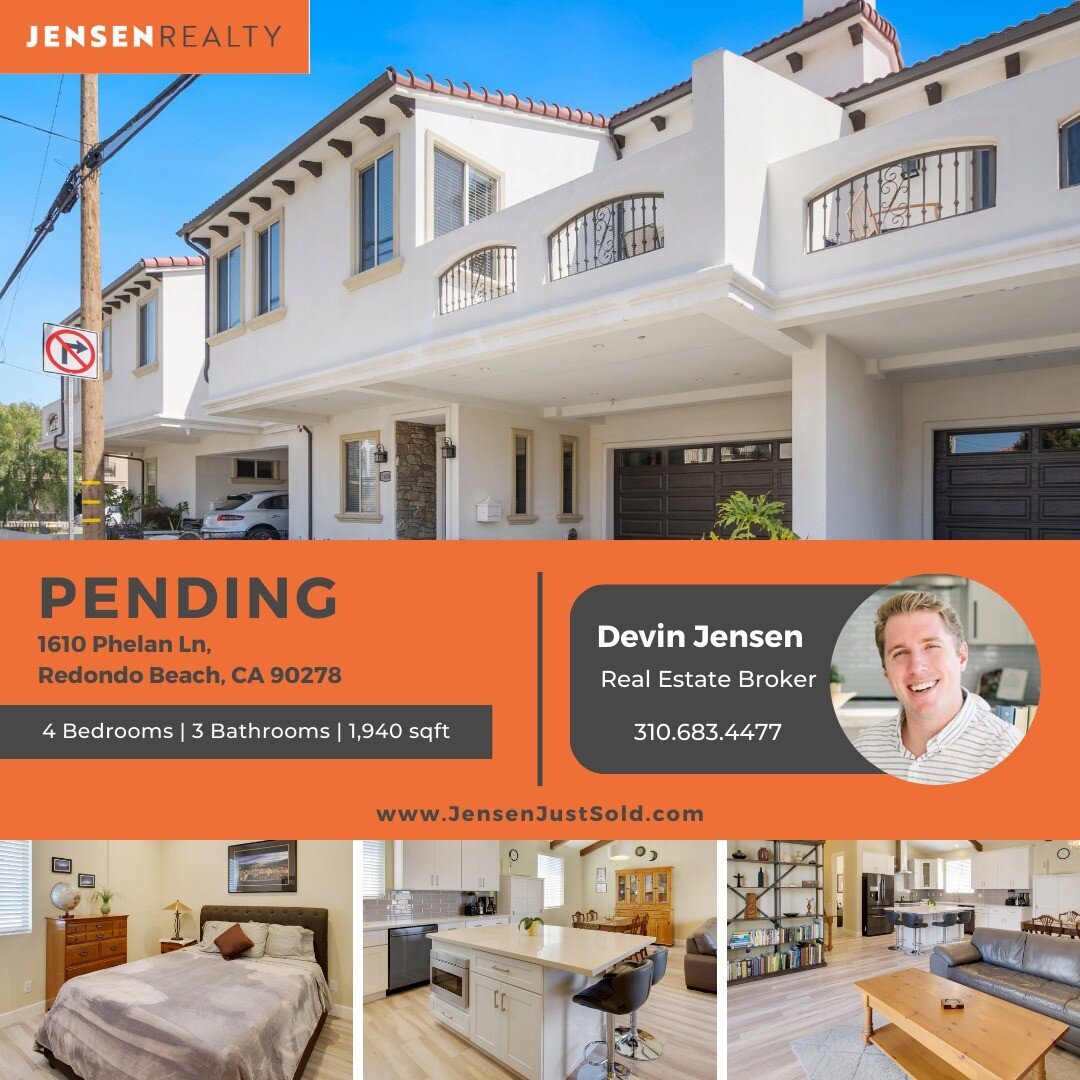 This townhome truly has it all, from the luxurious finishes and thoughtful details to the unbeatable location and spacious layout. 

Address: 1610 Phelan Ln, Redondo Beach, CA
- 4 Bedrooms
- 3 Bathrooms
- 1,940 sqft
Would you like to know more about 