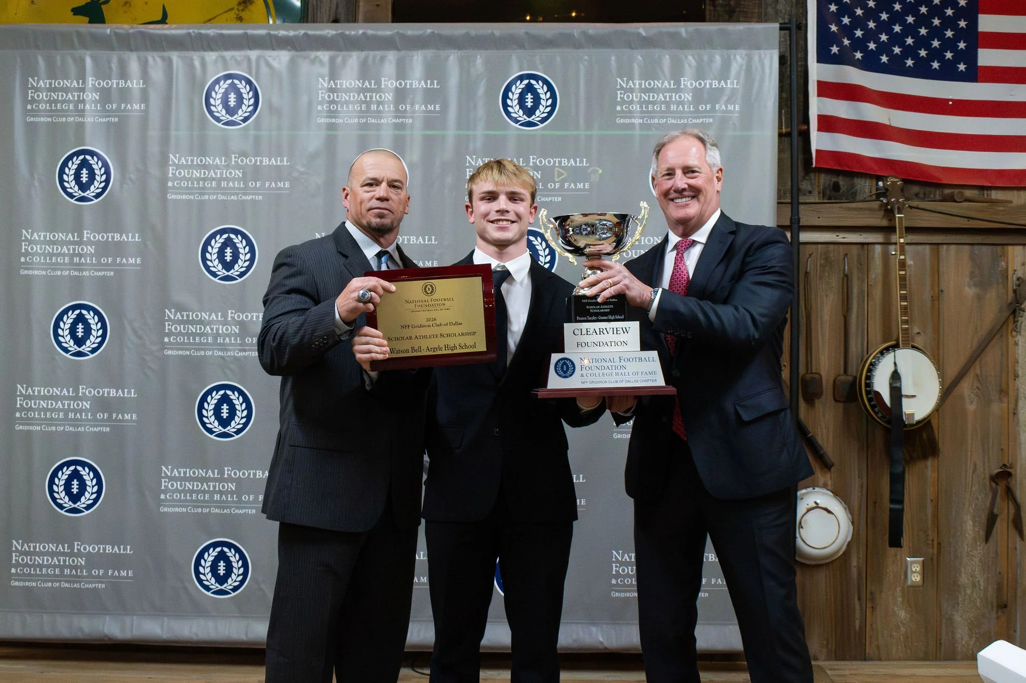 NFF Gridiron Club of Dallas Celebrates Excellence at 17th Annual Scholar-Athlete Awards Banquet