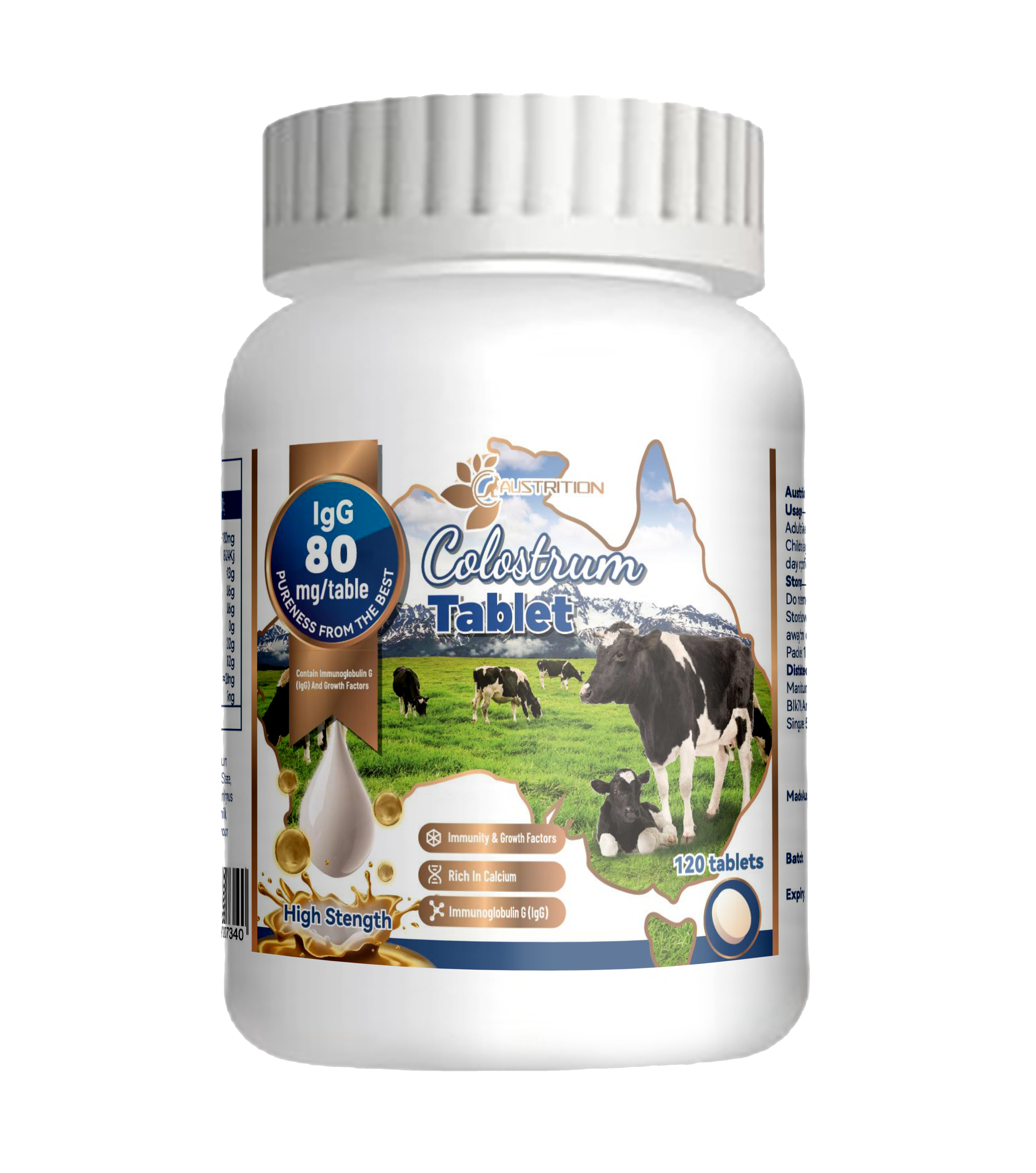 Colostrum Tablet 120s 牛初乳片 120片