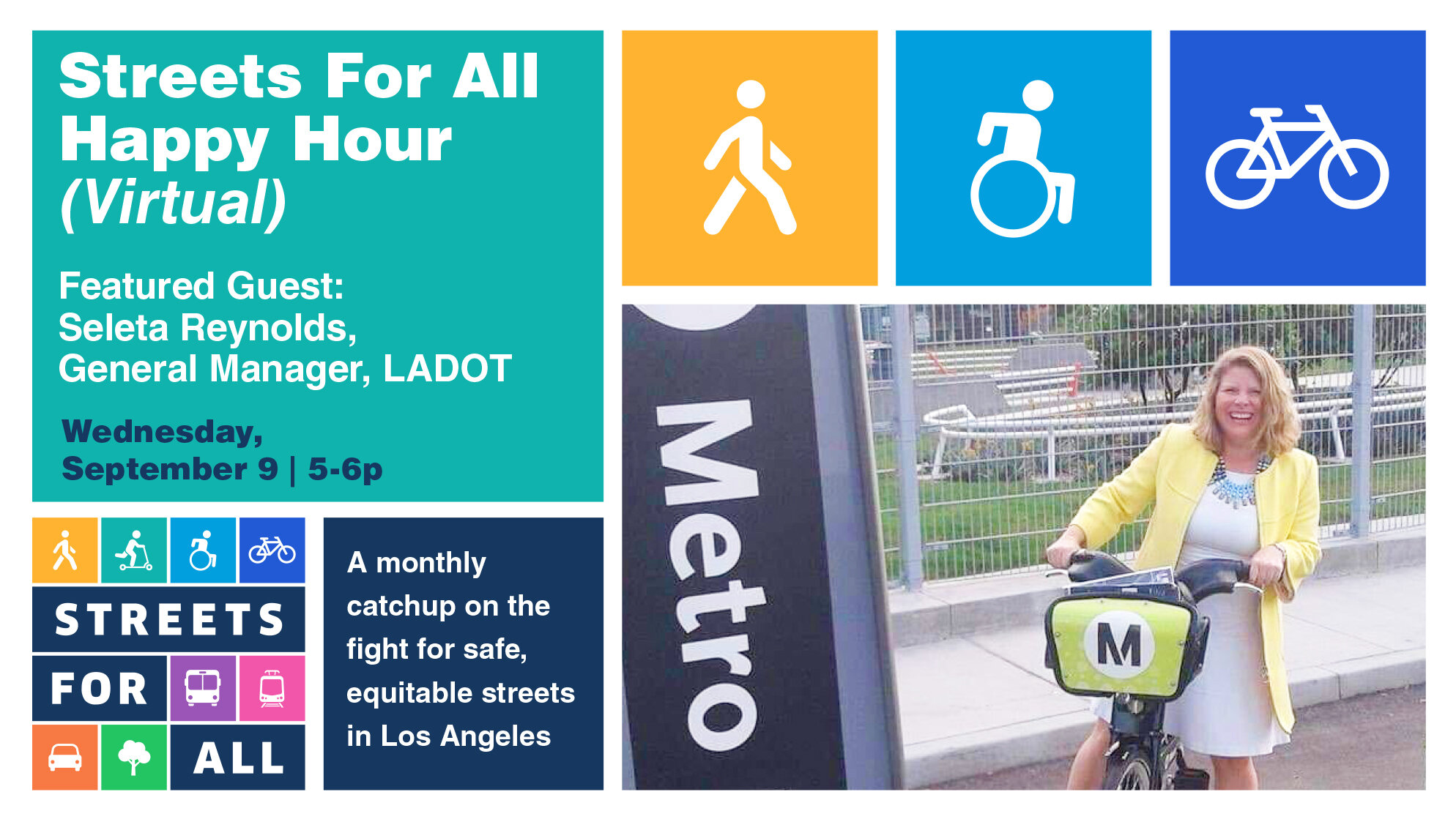 Streets For All Happy Hour