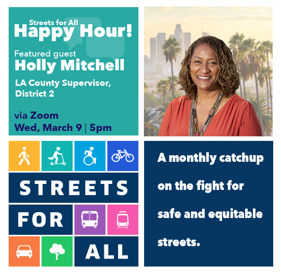 Happy Hour with LA County Supervisor Holly Mitchell