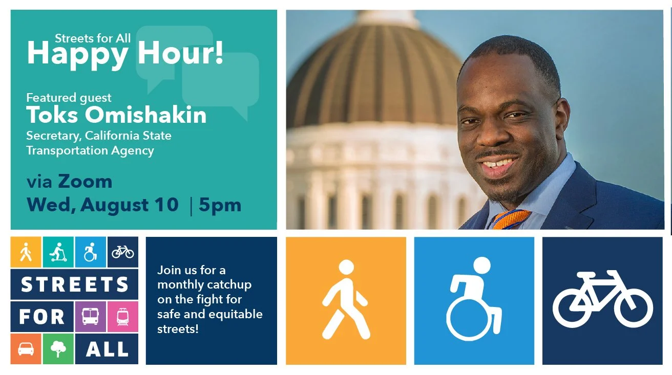 Happy Hour with CalSTA Secretary Toks Omishakin