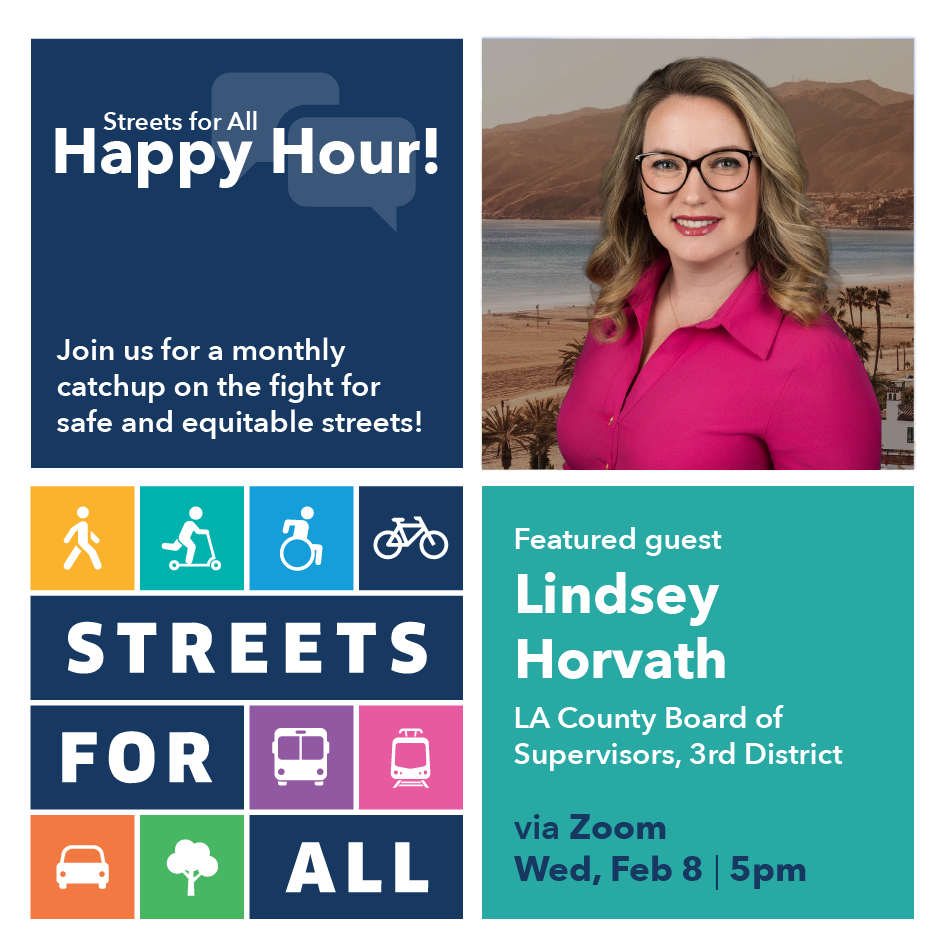Happy Hour with LA County Supervisor Lindsey Horvath