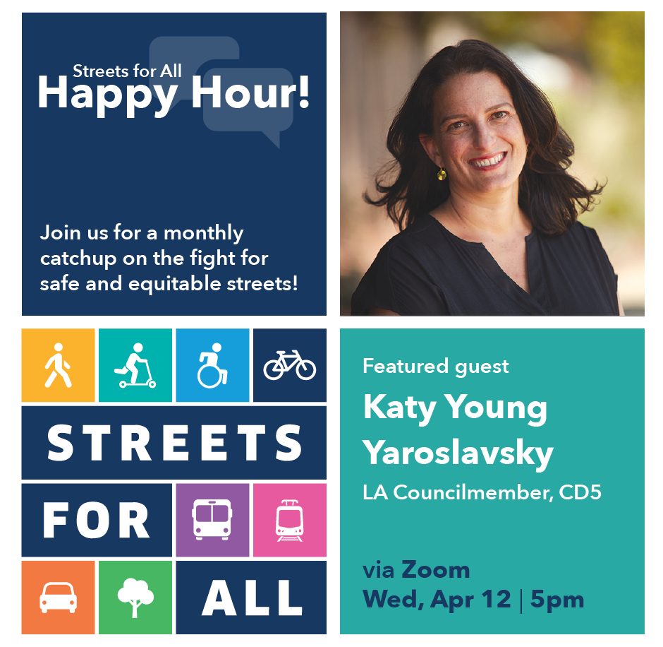 Happy Hour with LA City Councilmember Katy Young Yaroslavsky
