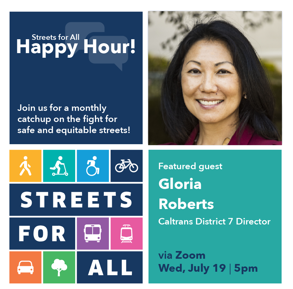 Happy Hour with Gloria Roberts, Director of Caltrans District 7