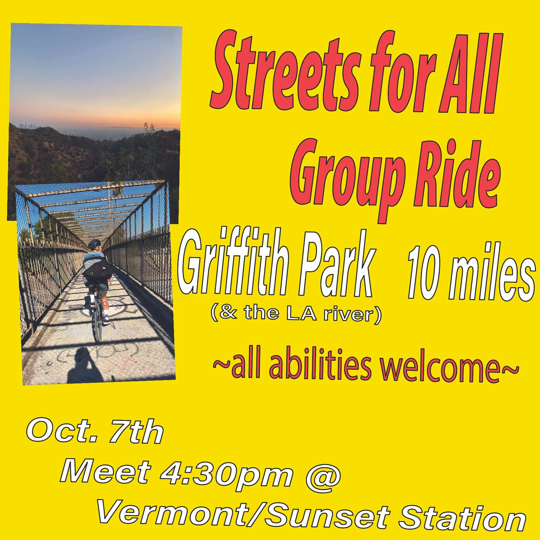Griffith Park Group Ride