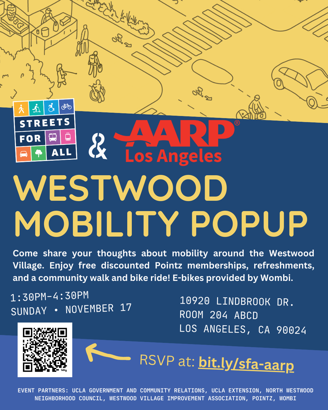 AARP x Streets For All Mobility Pop Up