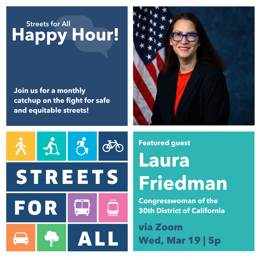 SFA Happy Hour with Laura Friedman