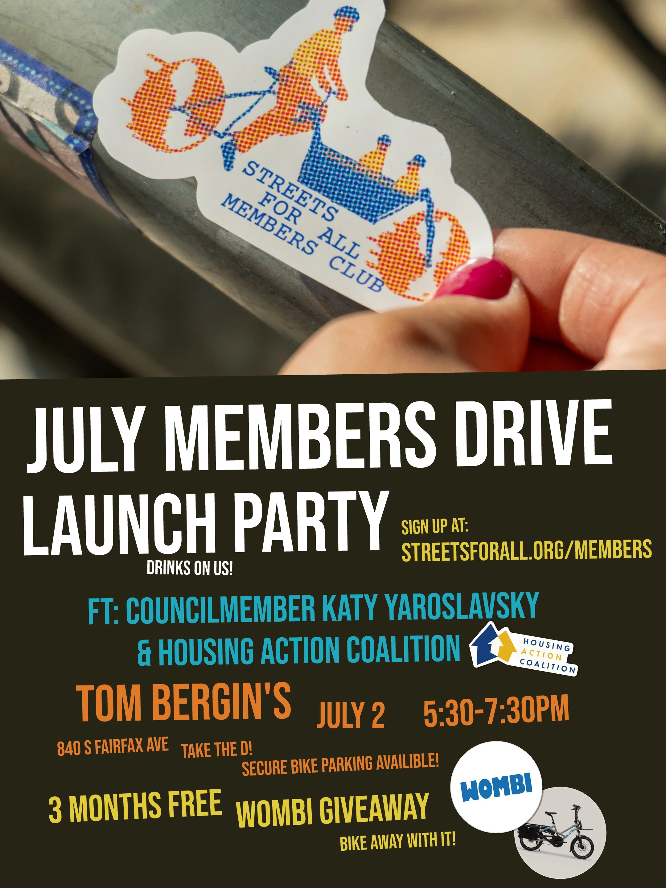 July Members Drive kick off