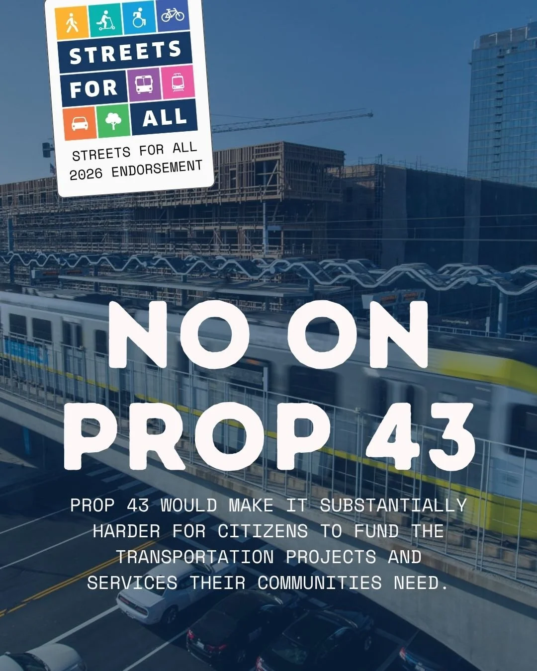 NO ON PROP 43