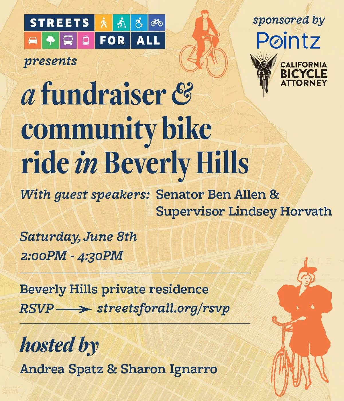 Beverly Hills Fundraiser & Community Bike Ride